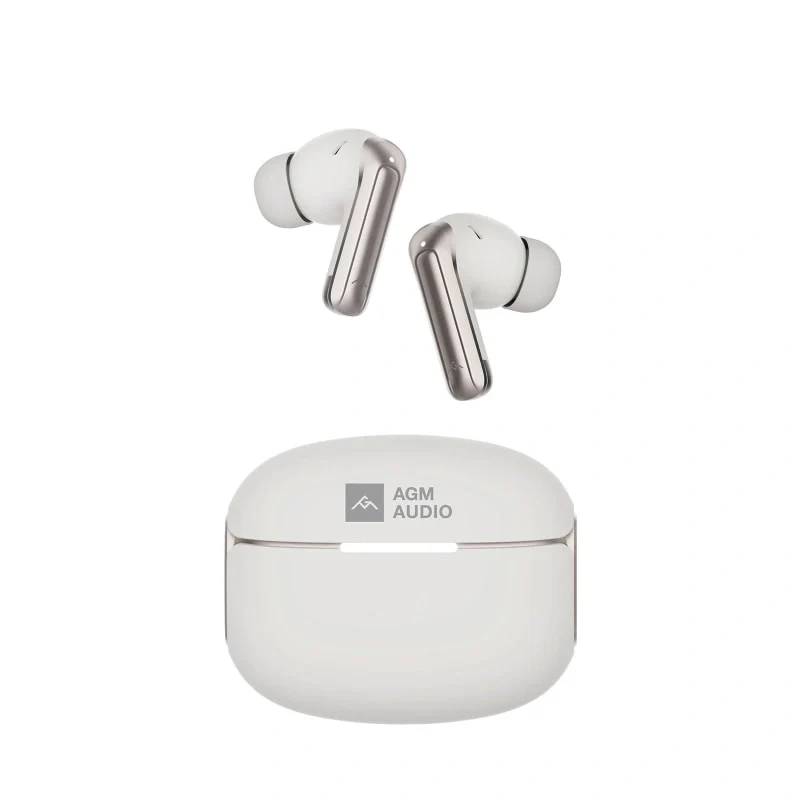 AGM Buds 8 | 13mm Full-Range Sound | -25dB ANC | 6H Music Playtime | IPX4 Water Resistance - Image 5