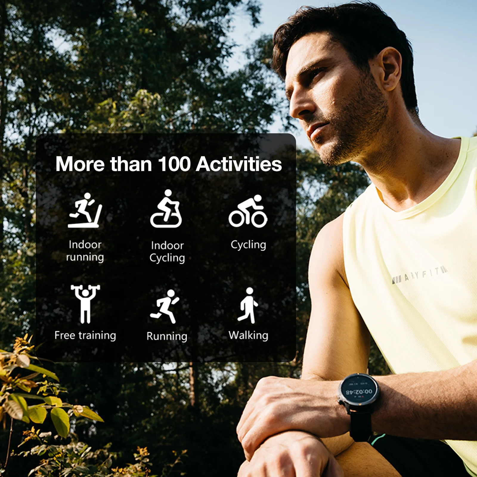 AGM Legion | Rugged | AMOLED | Health Monitoring | Multi-Sport | 5 ATM | Long Lasting Battery | GPS | Compass - Image 4